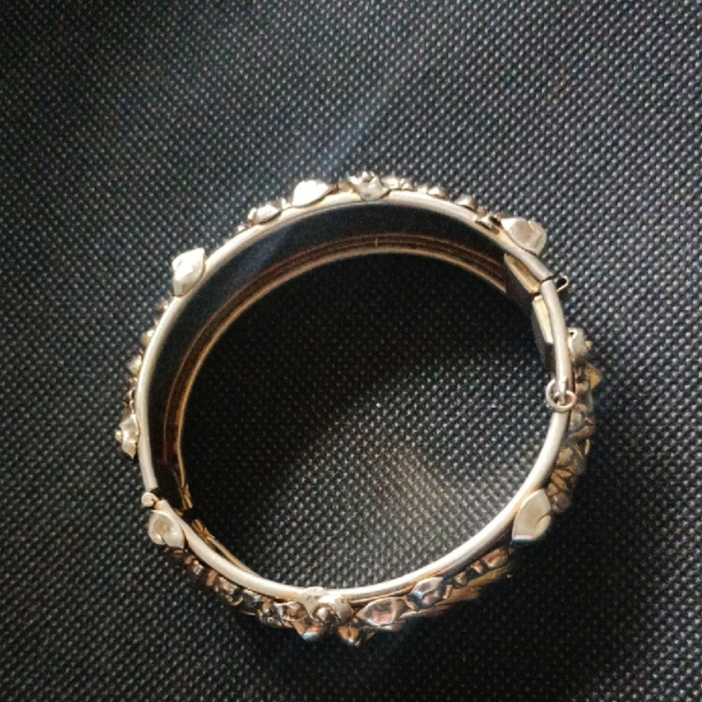 Intricate Silver Filigree Bracelet